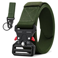 Ceinture Tactique Nylon à Boucle Métal Démontage Rapide, 3,8 cm, avec Mousqueton, vue 14