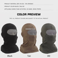 Masque Airsoft Grillagé Cagoule Respirante avec Grille en Acier Amovible, vue 3