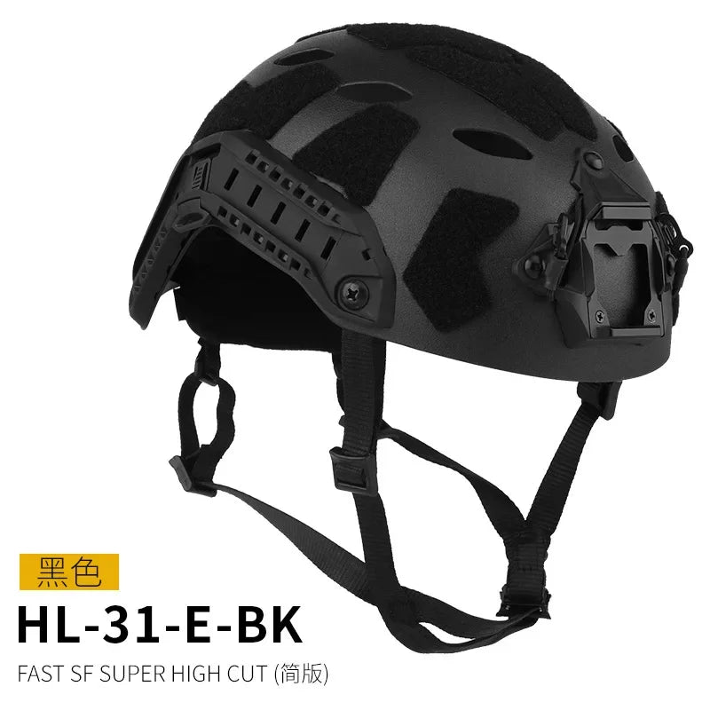 Casque Airsoft Super Haute Coupe ABS, 480 g, Tour de Tête 52-62 cm, vue 12