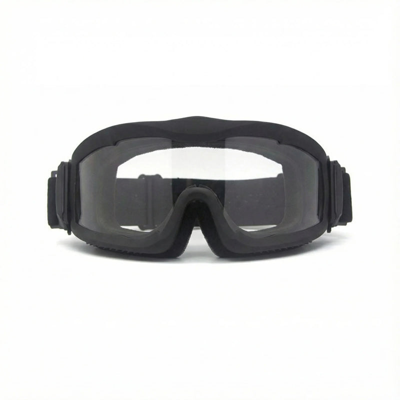 Lunettes Masque Tactiques Monture Noire, Sable ou Verte, Verre au Choix, vue 10