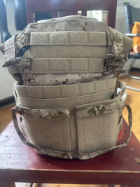 Gilet Tactique Porte-Plaques en Nylon 500D, Panneaux Latéraux MOLLE, vue 13