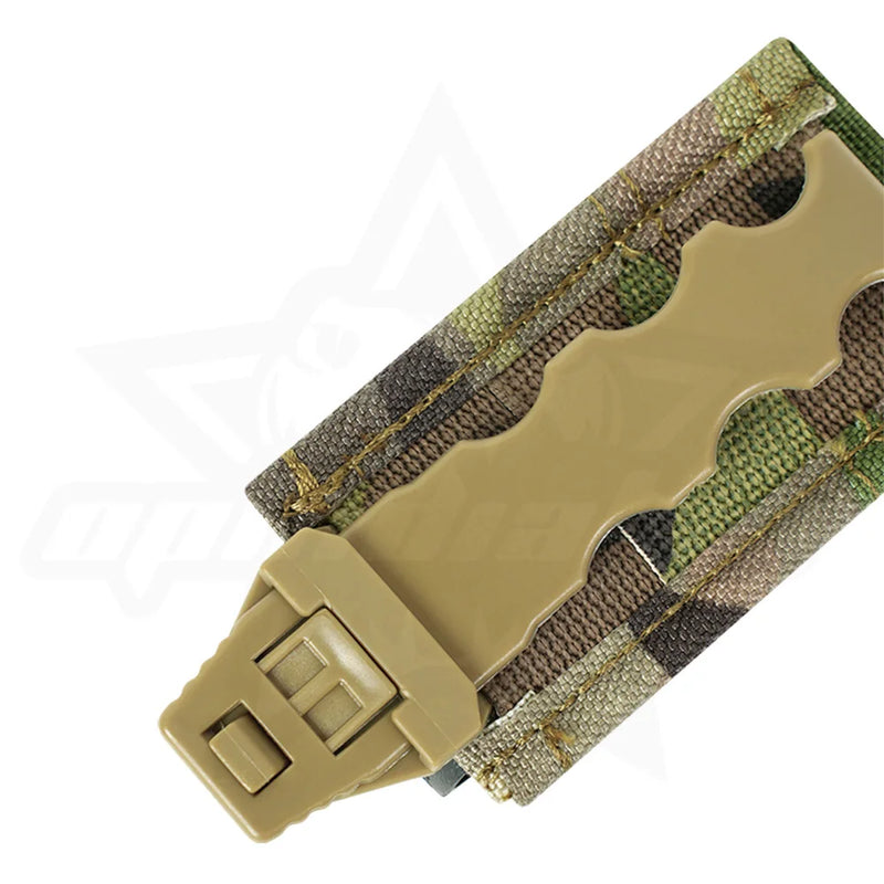 Porte-Chargeur Simple MOLLE Nylon pour Chargeur 9 mm avec Clip de Maintien, vue 6