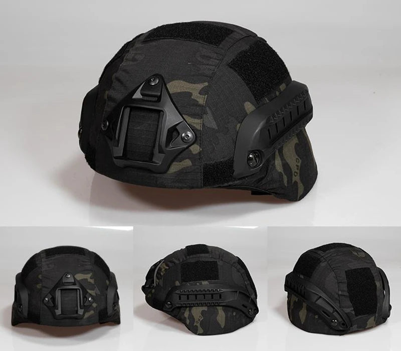 Housse de Casque Airsoft Type MICH 2000, Coton et Polyester, 15 Coloris, vue 20