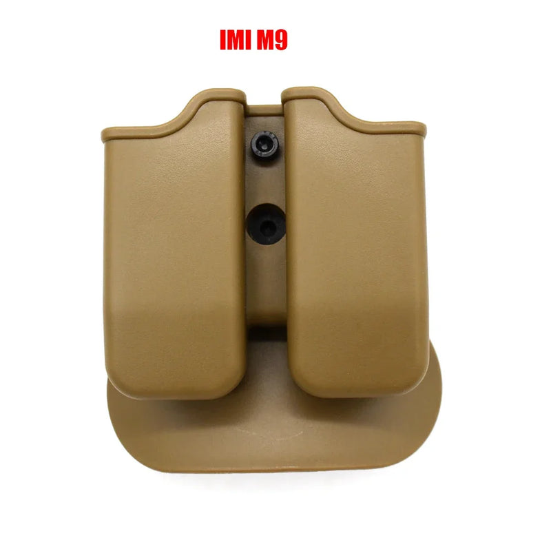Porte-Chargeur Double Rigide pour Pistolet avec Platine de Ceinture, Trois Coloris, vue 10