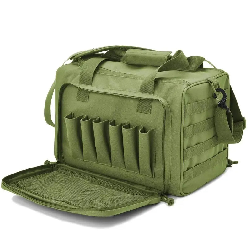 Sac de Tir Rembourré en Nylon 600D pour Pistolet et Accessoires, 38 x 25 x 30 cm, 3 Coloris, vue 7