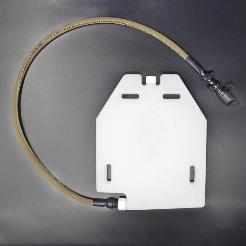 Poche à Eau 1,5 L en Forme de Plaque pour Porte-Plaques, Tuyau de 110 cm, Trois Coloris, vue 4