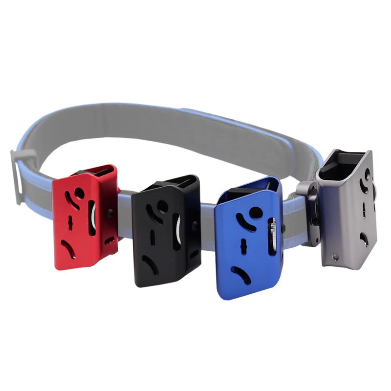 Porte-Chargeur IPSC Aluminium CNC Ambidextre pour Pistolet 9 mm et .40, Cinq Coloris, vue 2