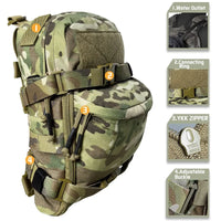 Sac d'Hydratation MOLLE 2 L en Nylon 500D pour Gilet Tactique, Sept Coloris, vue 10