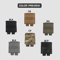 Porte-Chargeur 5,56 mm en Nylon, Court, Moyen ou Long, Fixation MOLLE, vue 6