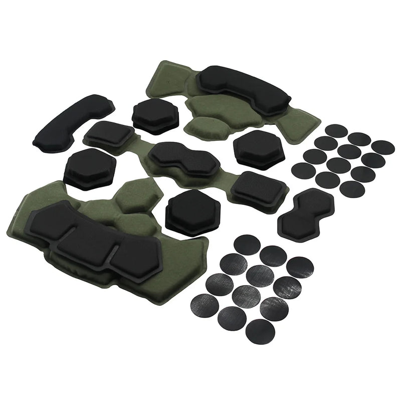 Coussinets de Casque Tactique en Mousse à Mémoire de Forme, 42 Pièces, vue 6