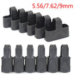Manchons de Chargeur en Caoutchouc, Lot de 6, pour Calibres 5,56, 7,62 ou 9 mm