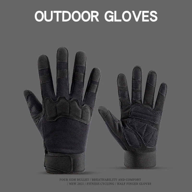 Gants Tactiques Doigts Complets à Écran Tactile, Phalanges Rembourrées, 5 Coloris, M à XL, vue 8