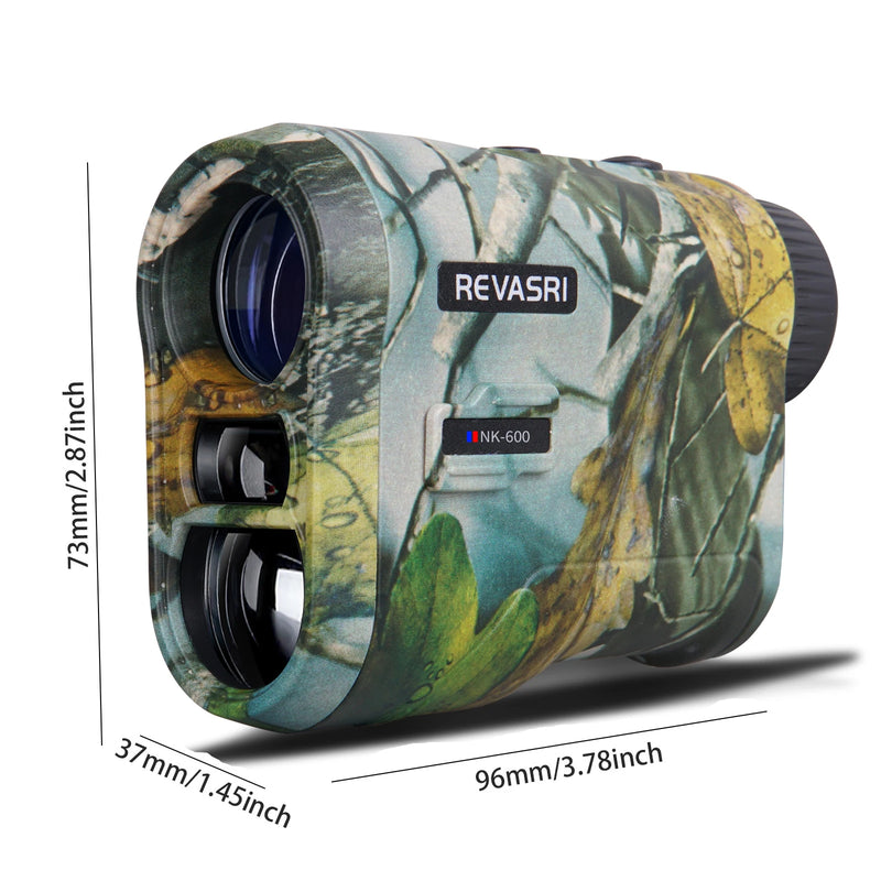 Télémètre Laser de Chasse Camouflage Rechargeable, 600 ou 1000 m, Angle et Vitesse, vue 6