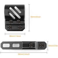 Support de Lampe Tactique Déporté pour Garde-Main M-LOK, Aluminium Noir, vue 6