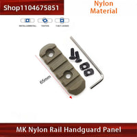 Rail Picatinny 20 mm pour Garde-Main M-LOK et KeyMod, Nylon ou Métal, Rail Seul ou Lot de 5 ou 6 Rails, vue 7
