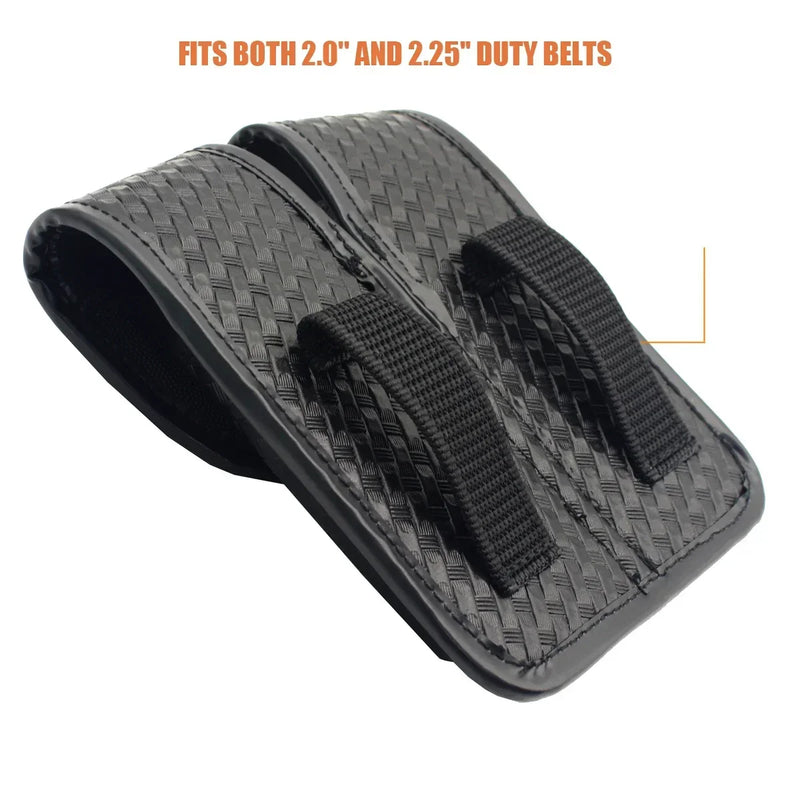 Porte-Chargeur Double pour Pistolet, Finition Tressée ou Nylon, Ceinture de 50 à 58 mm, vue 5