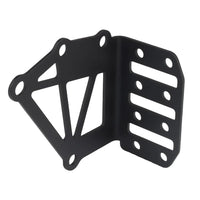 Platine d'Extension de Holster en Acier Inoxydable Noir, 1 ou 2 Pièces