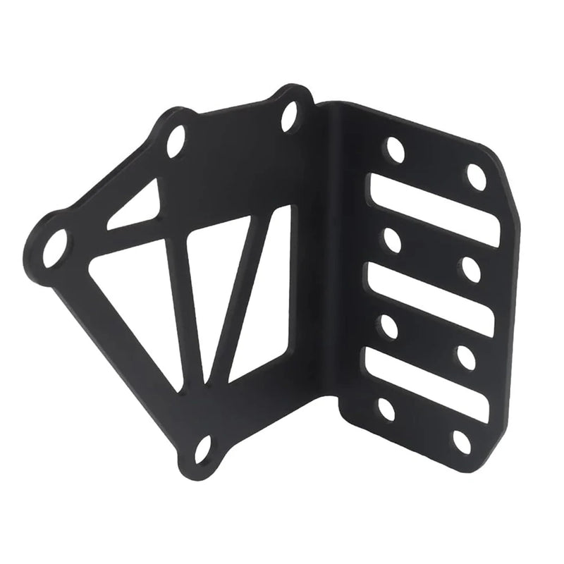 Platine d'Extension de Holster en Acier Inoxydable Noir, 1 ou 2 Pièces
