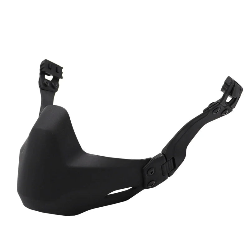 Demi-Masque Airsoft ABS pour Casque FAST, avec ou sans Lunettes Rabattables, vue 13