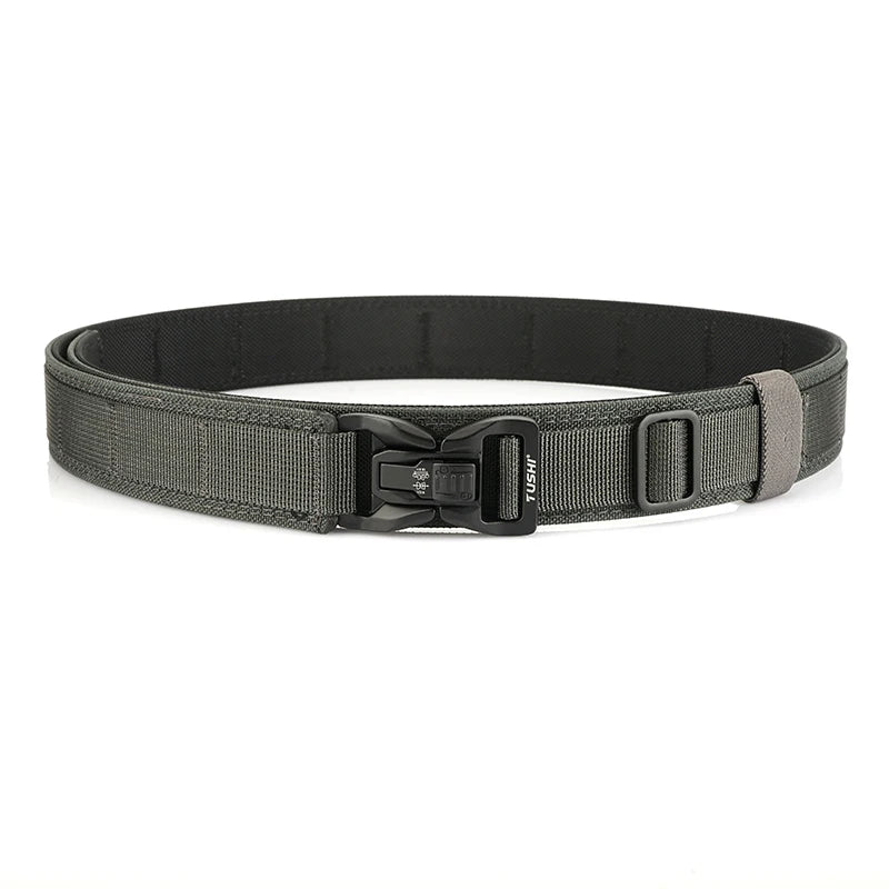 Ceinture Tactique Rigide Nylon Épais, Boucle à Démontage Rapide, 3,8 cm, vue 8