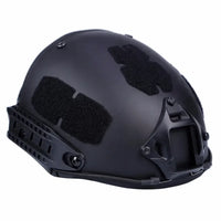 Casque Airsoft Tactique ABS 52-64 cm, Rails Latéraux et Support Frontal, vue 4