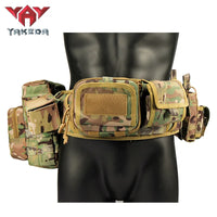 Ceinture Tactique Rembourrée MOLLE avec ou sans Poches, Camouflage ou Unie, vue 2