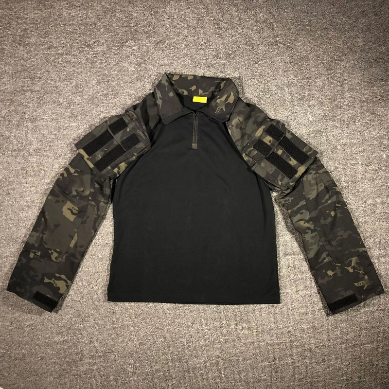 Tenue Airsoft Tactique, Chemise ou Pantalon de Combat à la Pièce, 8 Coloris Camouflage, vue 15