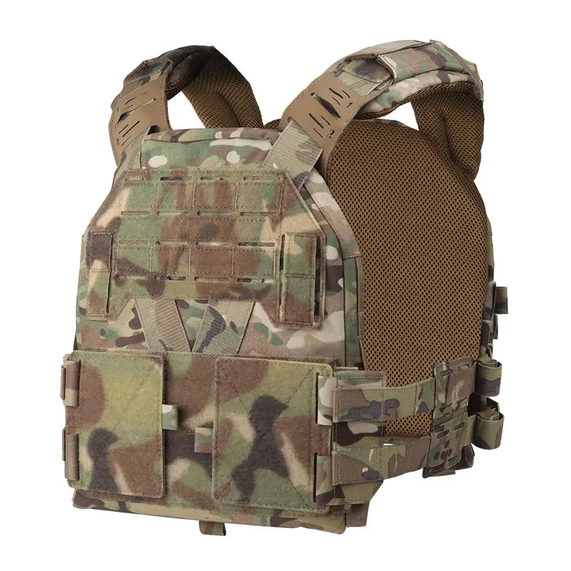 Gilet Tactique Porte-Plaques Léger en Nylon, Découpe Laser MOLLE, vue 3