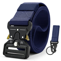 Ceinture Tactique Nylon à Boucle Métal Démontage Rapide, 3,8 cm, avec Mousqueton, vue 11