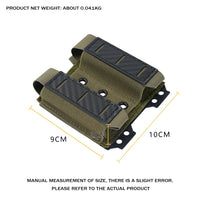 Porte-Chargeur MOLLE 9 mm Simple, Double ou Triple, Nylon à Découpe Laser, vue 6