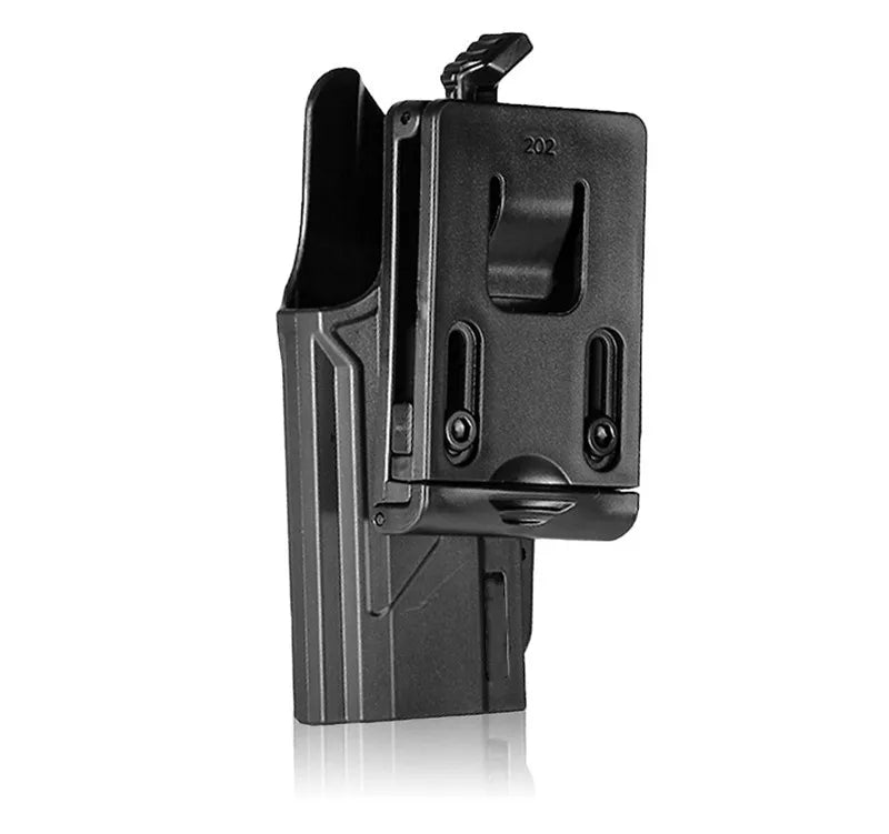 Holster de Ceinture Rigide en Polymère Noir, Droitier, pour G43 et G43X, vue 5