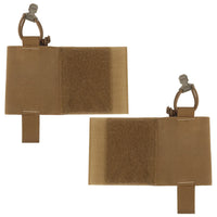 Poches Latérales Élastiques pour Gilet Tactique Porte-Plaques, Nylon 500D, Paire, vue 10
