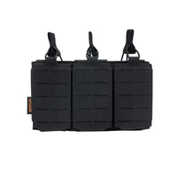 Porte-Chargeurs Triple MOLLE en Nylon pour Fusil, Découpe Laser, vue 8