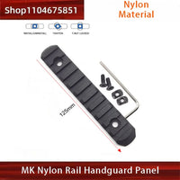 Rail Picatinny 20 mm pour Garde-Main M-LOK et KeyMod, Nylon ou Métal, Rail Seul ou Lot de 5 ou 6 Rails, vue 21