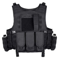Gilet Tactique MOLLE Oxford 600D Ajustable avec Panneau Écusson, 5 Coloris, vue 6