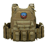 Gilet Tactique Porte-Plaques Nylon 500D à Dégagement Rapide, Ceinture 86-126 cm, vue 7