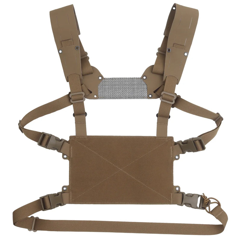 Gilet Tactique Mini Chest Rig Léger, Bretelles en H Réglables, 25 x 15 cm, vue 12
