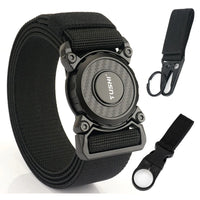 Ceinture Tactique Élastique Nylon, Boucle Rotative en Zinc, 125 cm, vue 11
