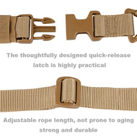 Bretelle de Fusil 1 Point à Boucle Rapide, Élastique, Nylon, 5 Coloris, vue 3