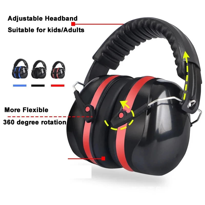 Casque Anti-Bruit Passif à Arceau en Acier Inoxydable Rembourré, SNR 35 dB, vue 3