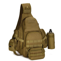 Sac Bandoulière Tactique 50 cm en Nylon Anti-Déchirure, Poches MOLLE, 4 Coloris, vue 5