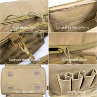 Sac de Tir en Nylon 600D à Cloisons Amovibles et Panneaux MOLLE, 37 x 23 x 27 cm, vue 5