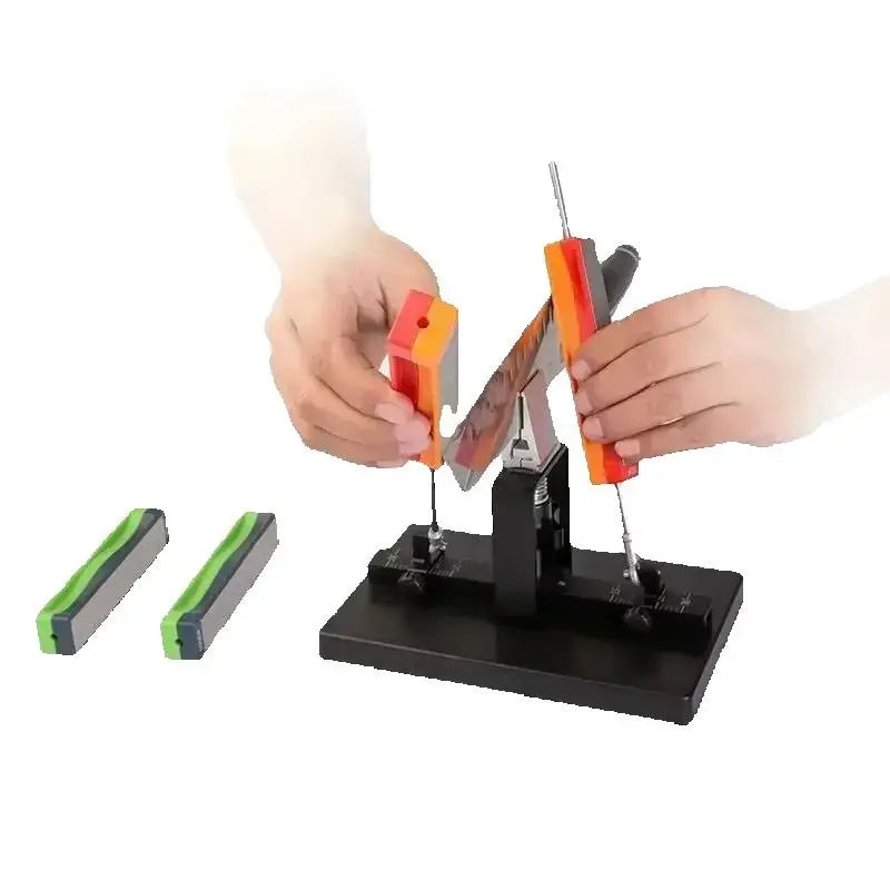 Système d'Affûtage de Couteaux à Angle Fixe, Pierres Diamantées 360 à 1000, Kit ou Pierre Seule