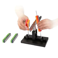 Système d'Affûtage de Couteaux à Angle Fixe, Pierres Diamantées 360 à 1000, Kit ou Pierre Seule