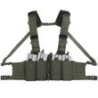 Gilet Tactique Chest Rig Léger à Quatre Porte-Chargeurs M4, AR et AK, 30 x 24 cm