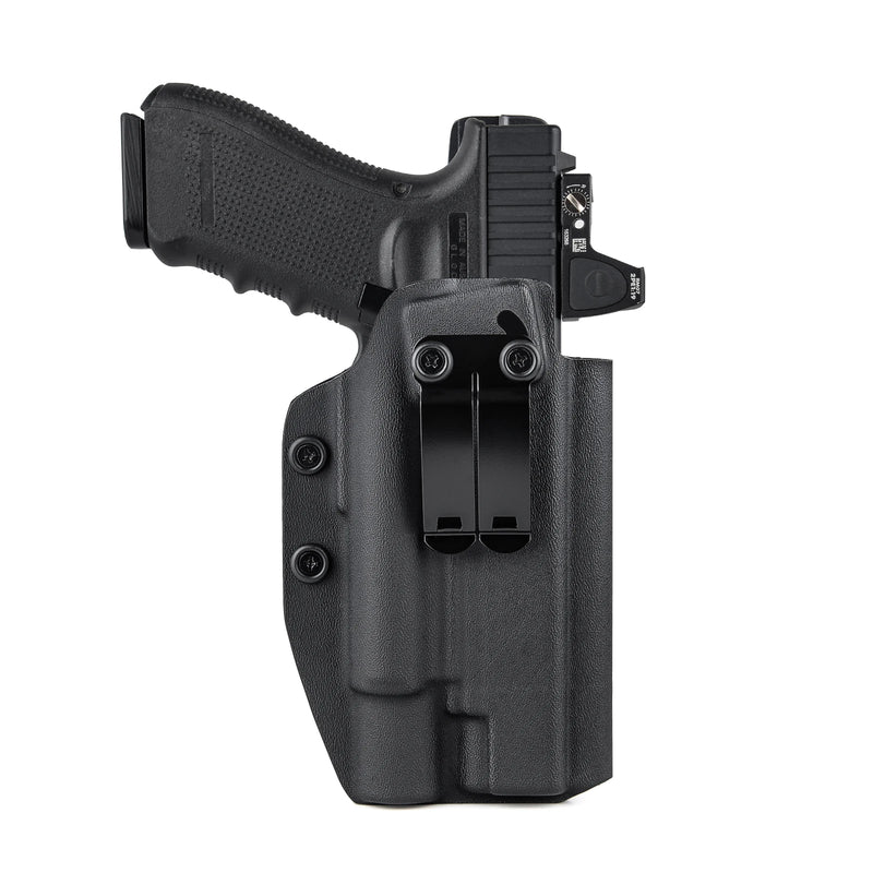 Holster IWB Polymère avec Lampe Tactique pour Pistolet G19, Droitier ou Gaucher, vue 9
