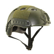 Casque Airsoft Tactique avec ou sans Orifices, Rails Latéraux et Bandes Auto-Agrippantes