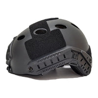 Casque Airsoft Tactique avec ou sans Orifices, Rails Latéraux et Bandes Auto-Agrippantes, vue 10