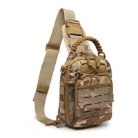 Sac Bandoulière Tactique à Découpe Laser MOLLE, Poignée Tressée, 7 Coloris, vue 7