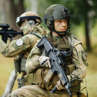 Casque Airsoft Type FAST en ABS, 560 g, Rails Latéraux et Support Frontal, vue 2